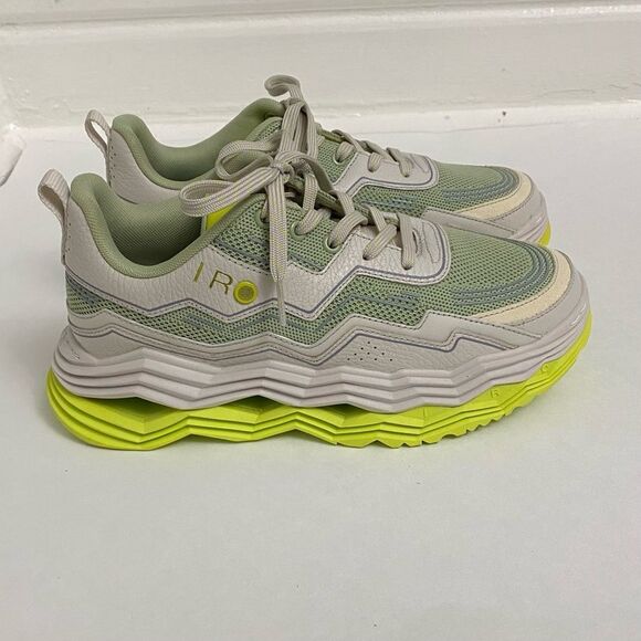 IRO Wave Sneaker in Green - Picture 1 of 9